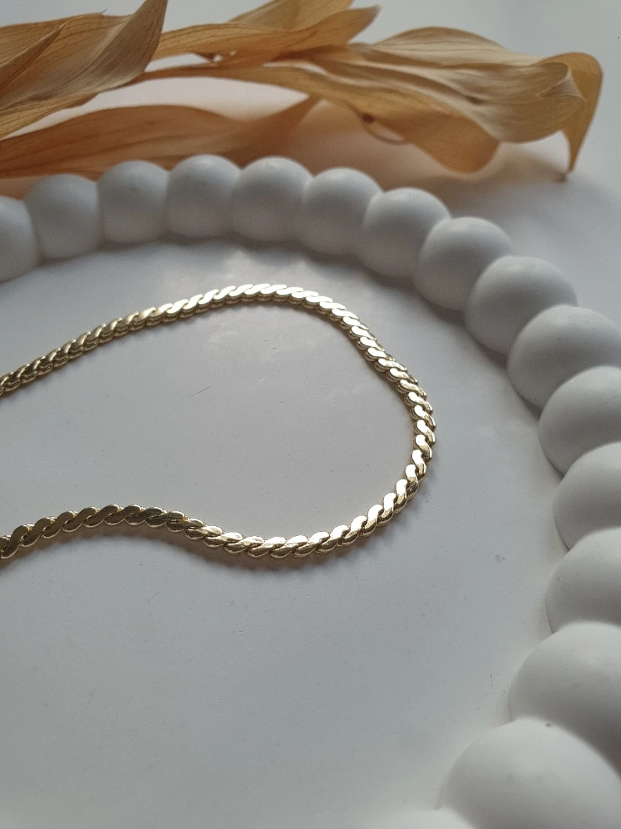 14K S Zincir Kolye