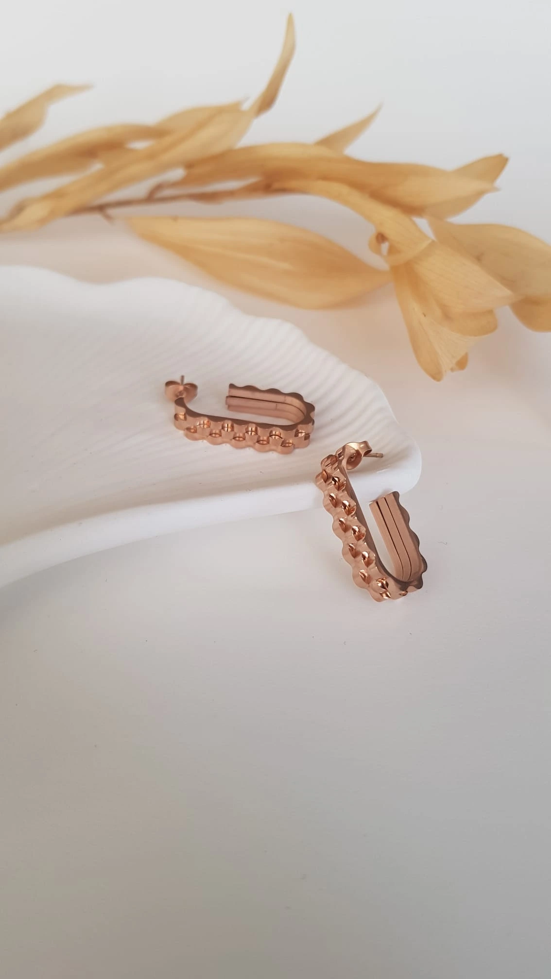JOC Chain Çelik Küpe