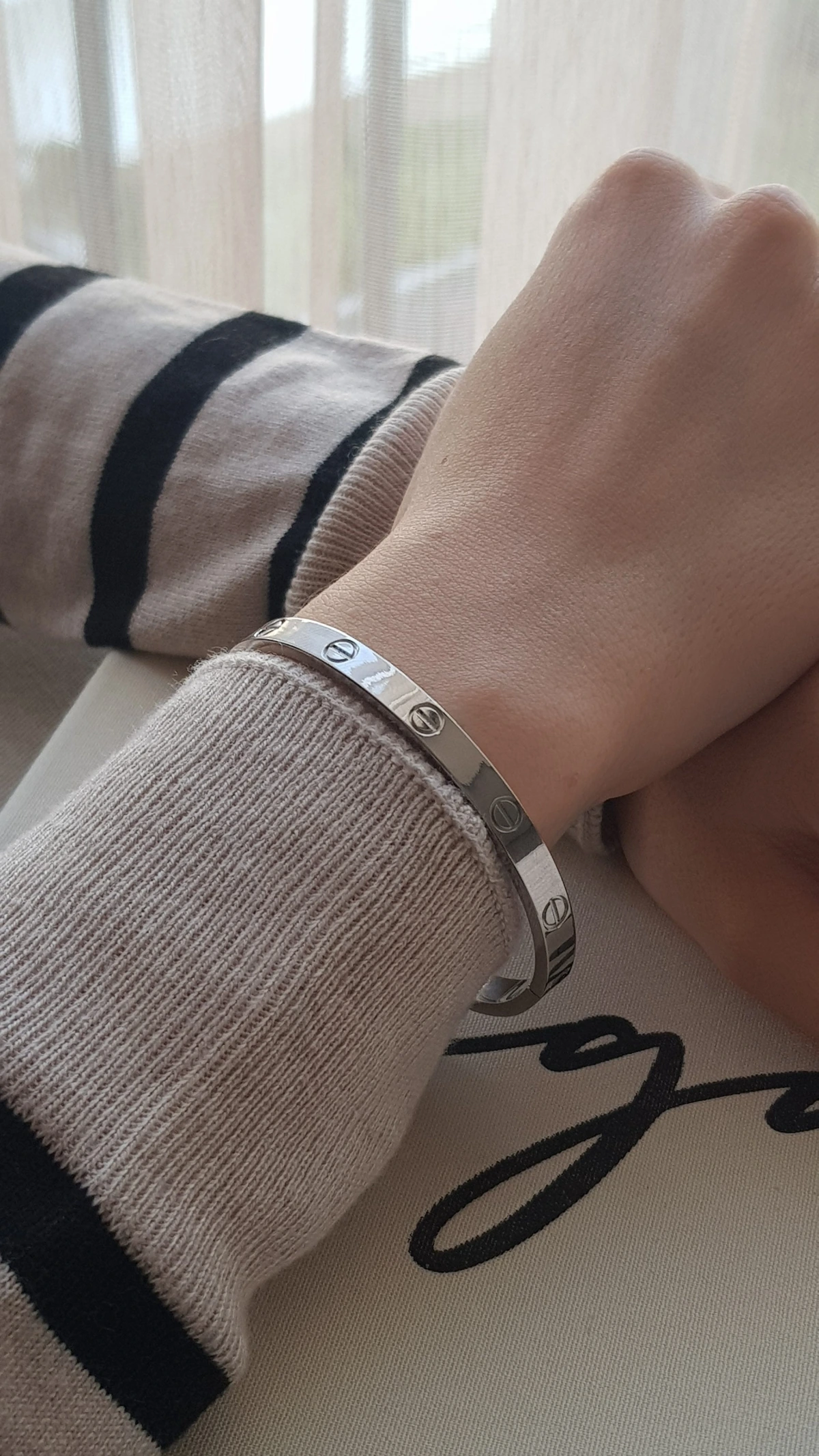JOC Silver Crt Kelepçe Çelik