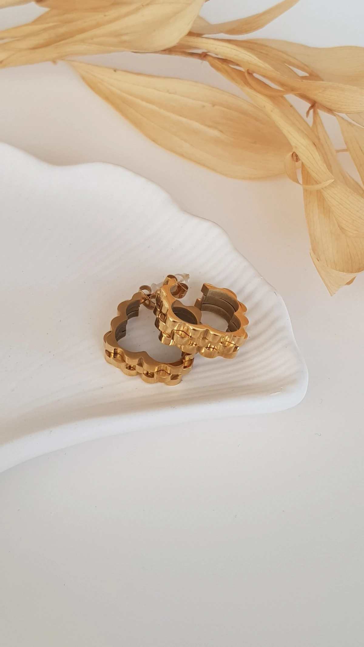 JOC Gold Rlx Çelik Küpe