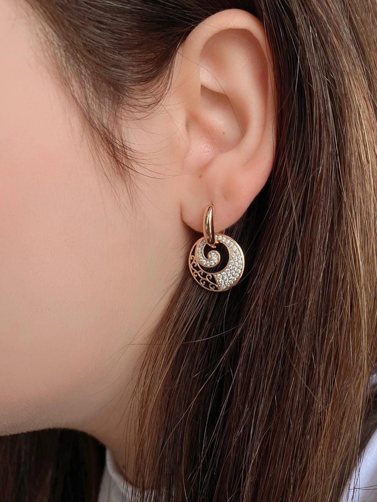 JOC Elegant Circle Xuping Küpe