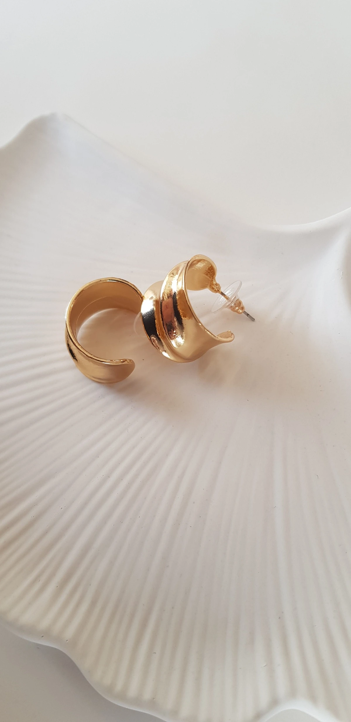 JOC Gold Geniş Halka Vip Küpe