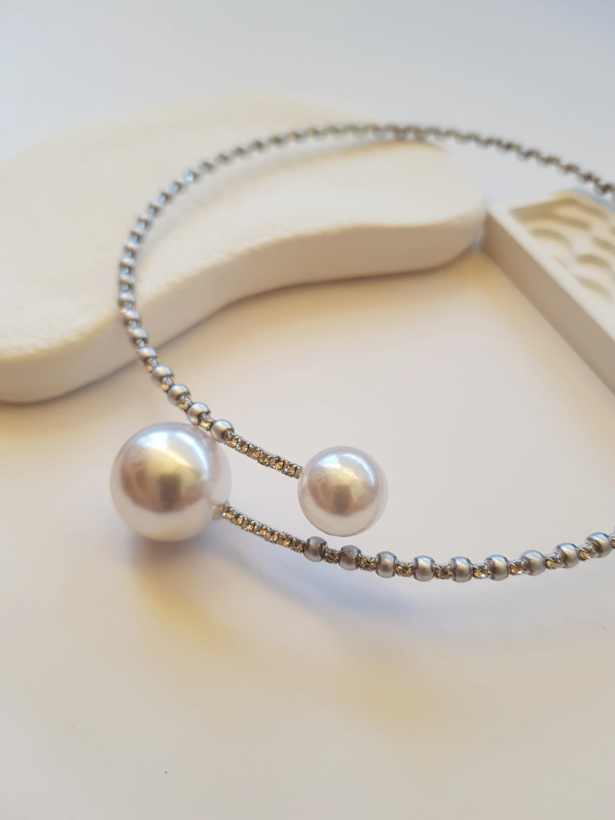 İnci Detay Choker