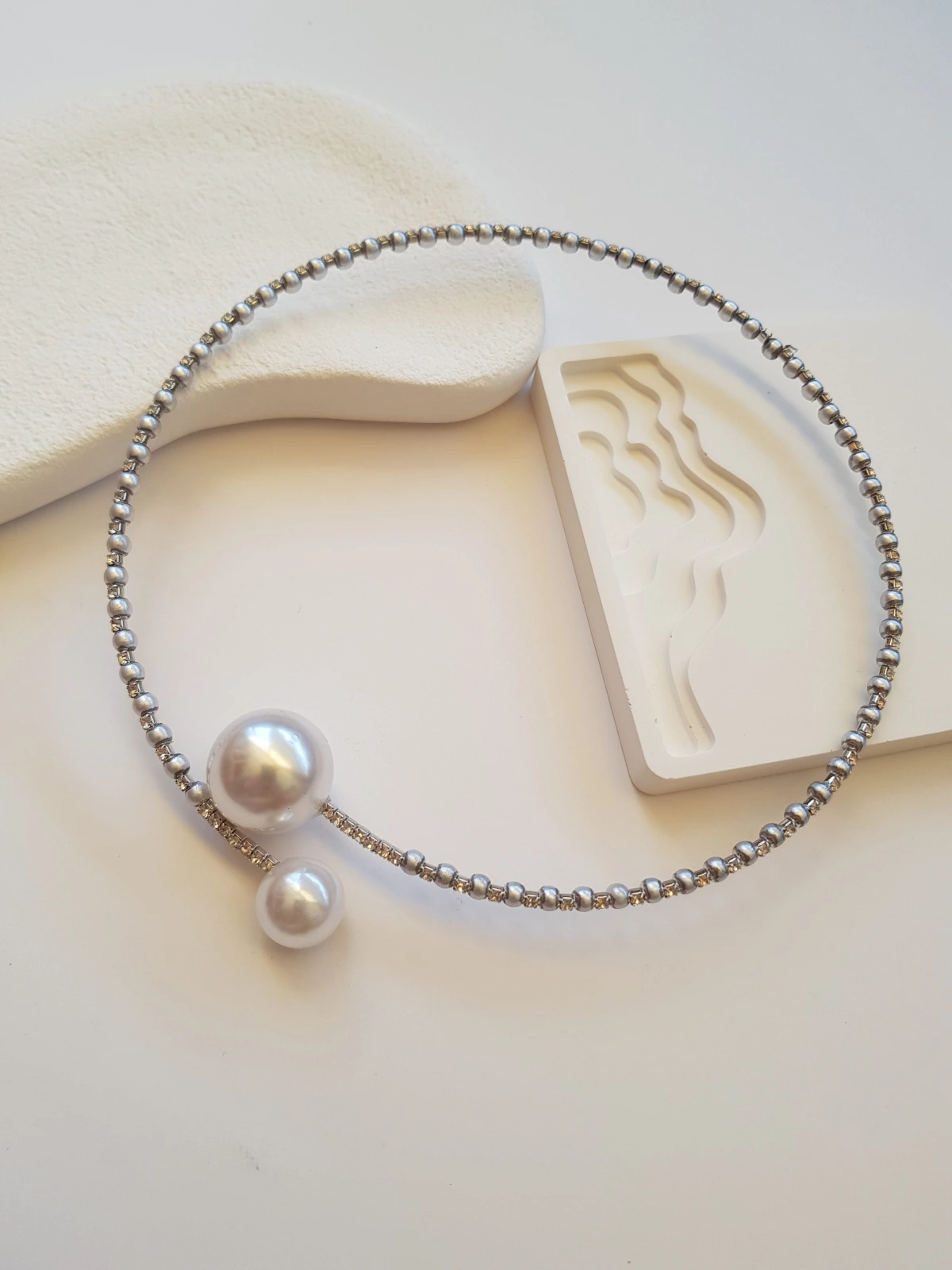 İnci Detay Choker