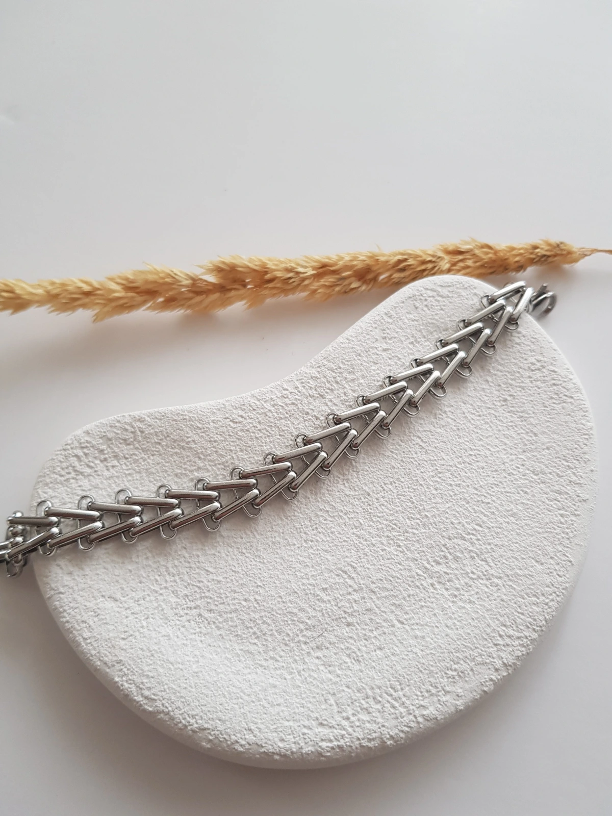 JOC Silver Balık Sırtı Çelik Bileklik