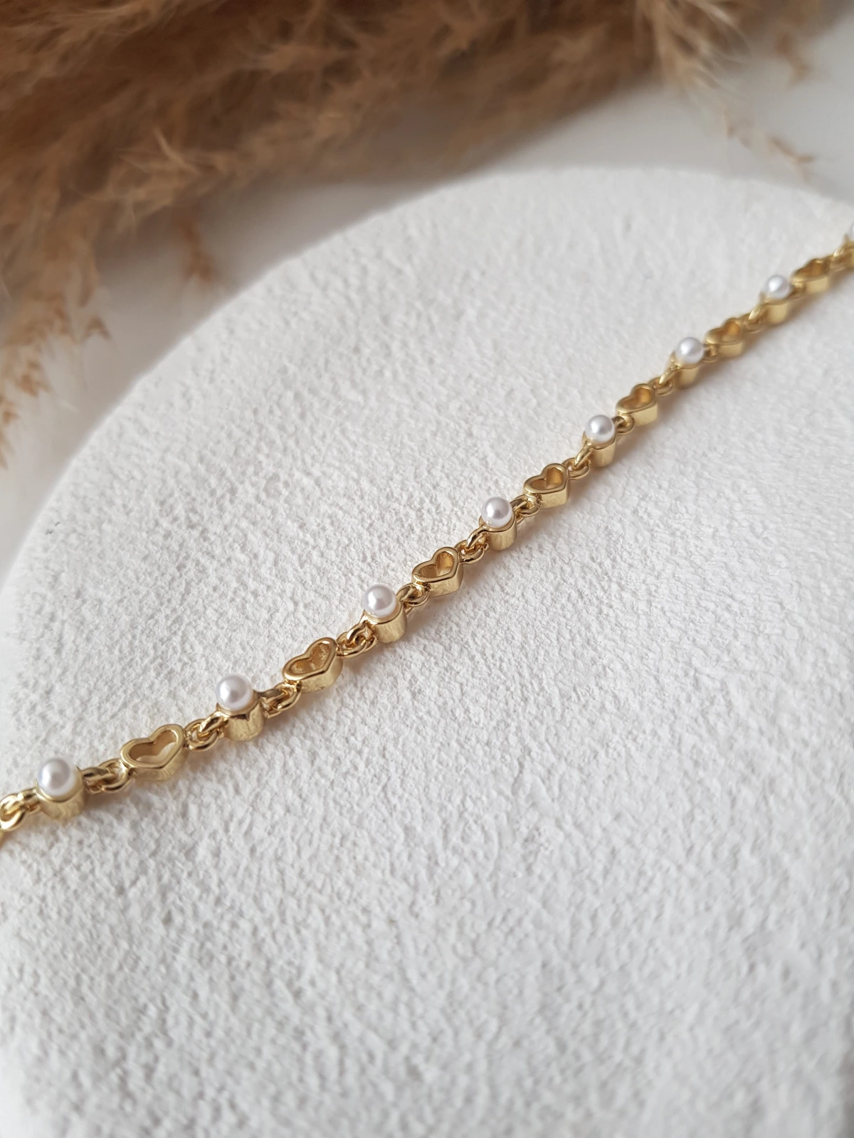 JOC Pearly Heart Bracelet
