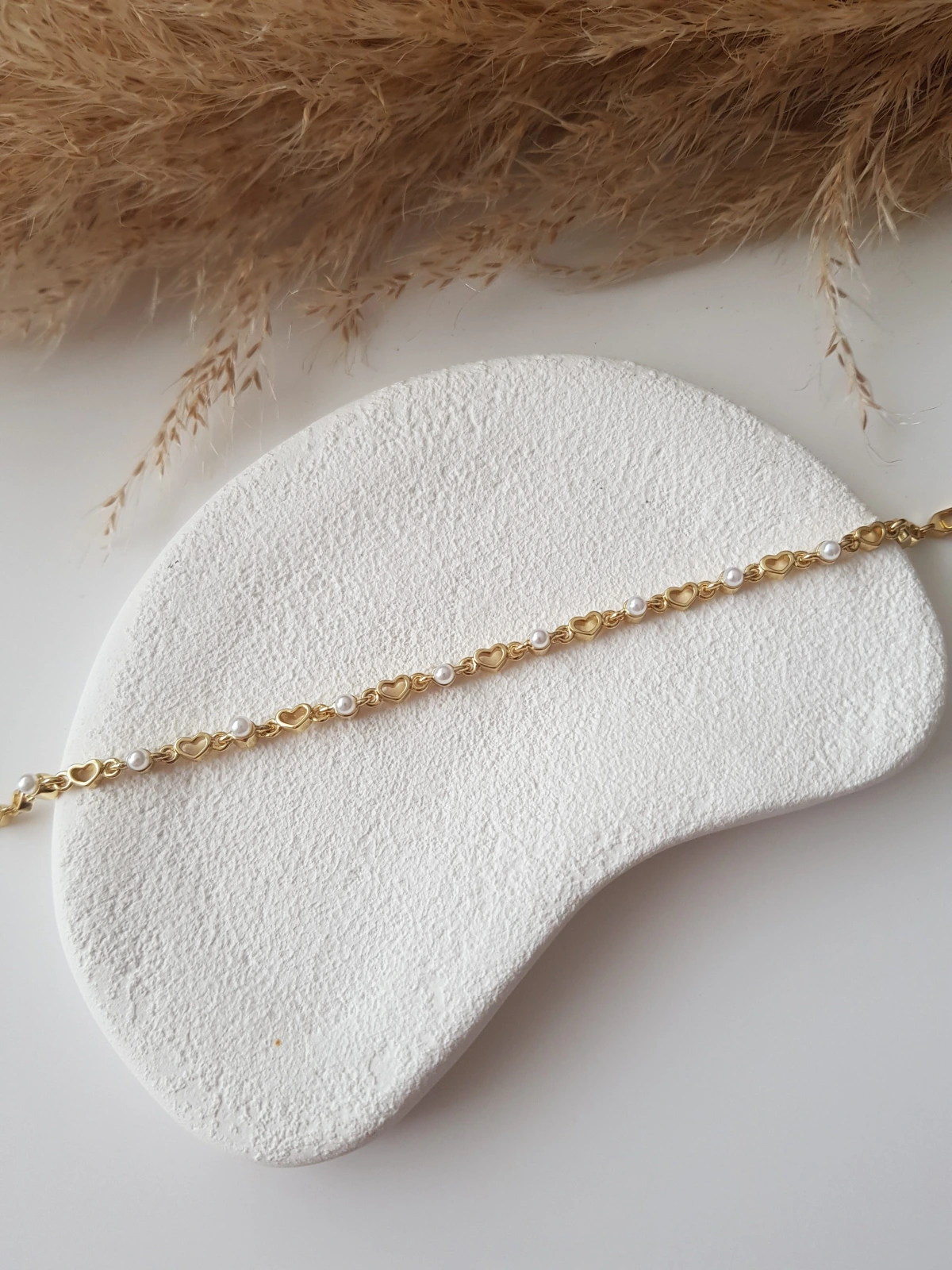JOC Pearly Heart Bracelet