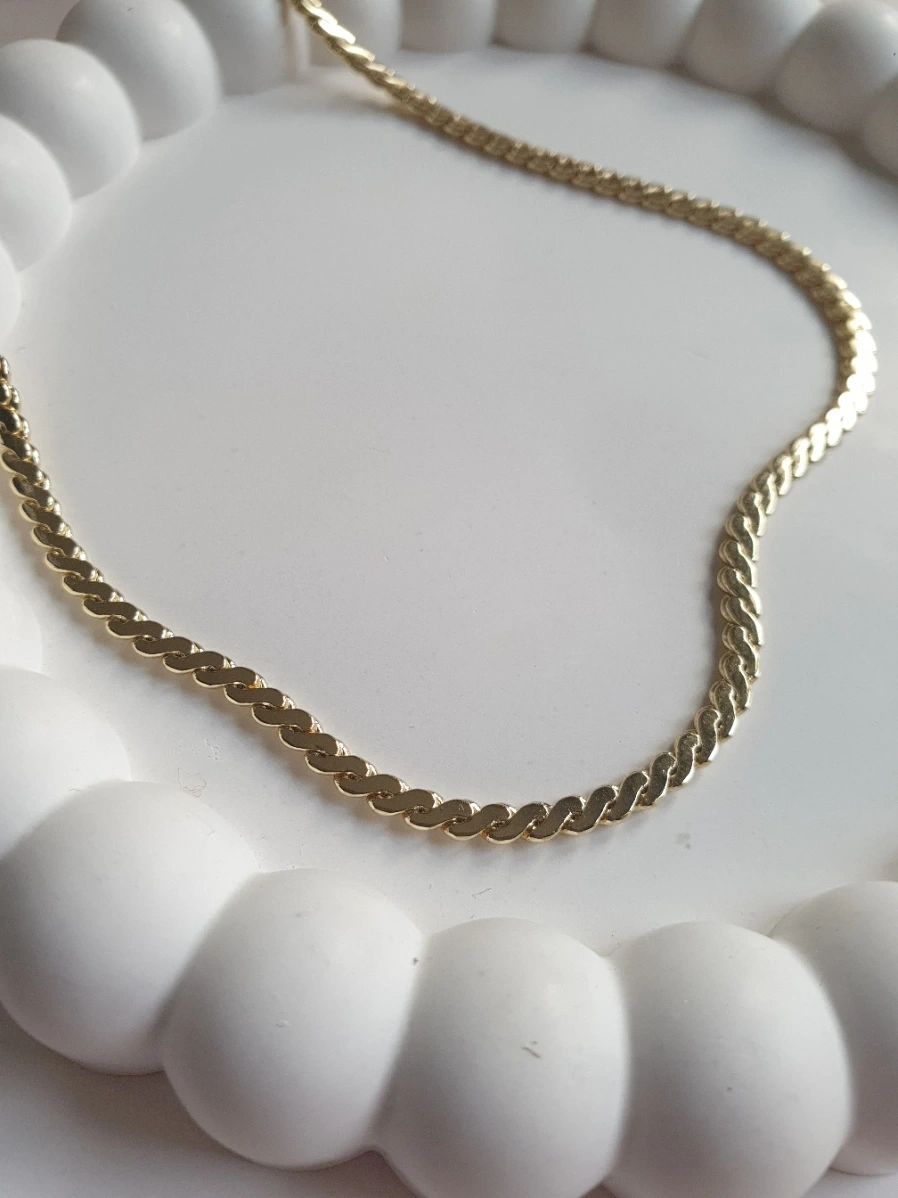 14K S Zincir Kolye