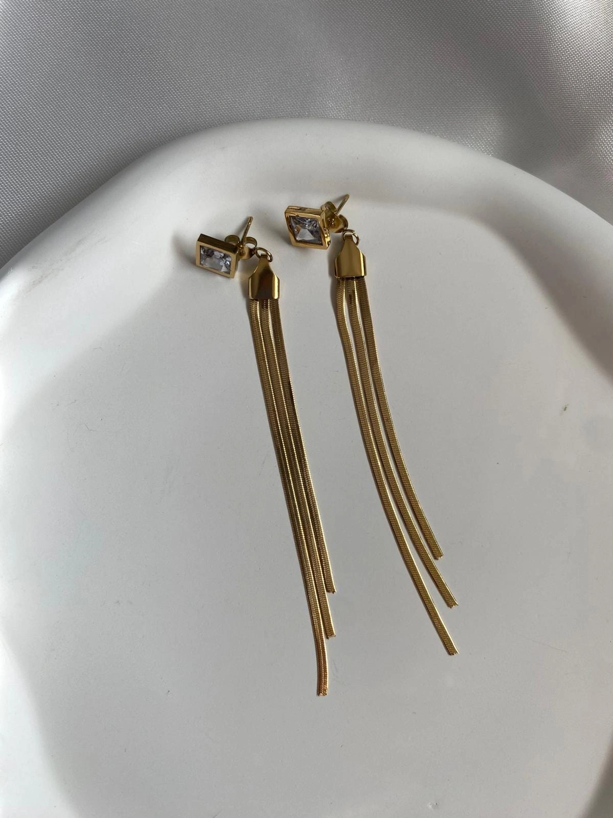 JOC Gold İtalyan Çelik Küpe