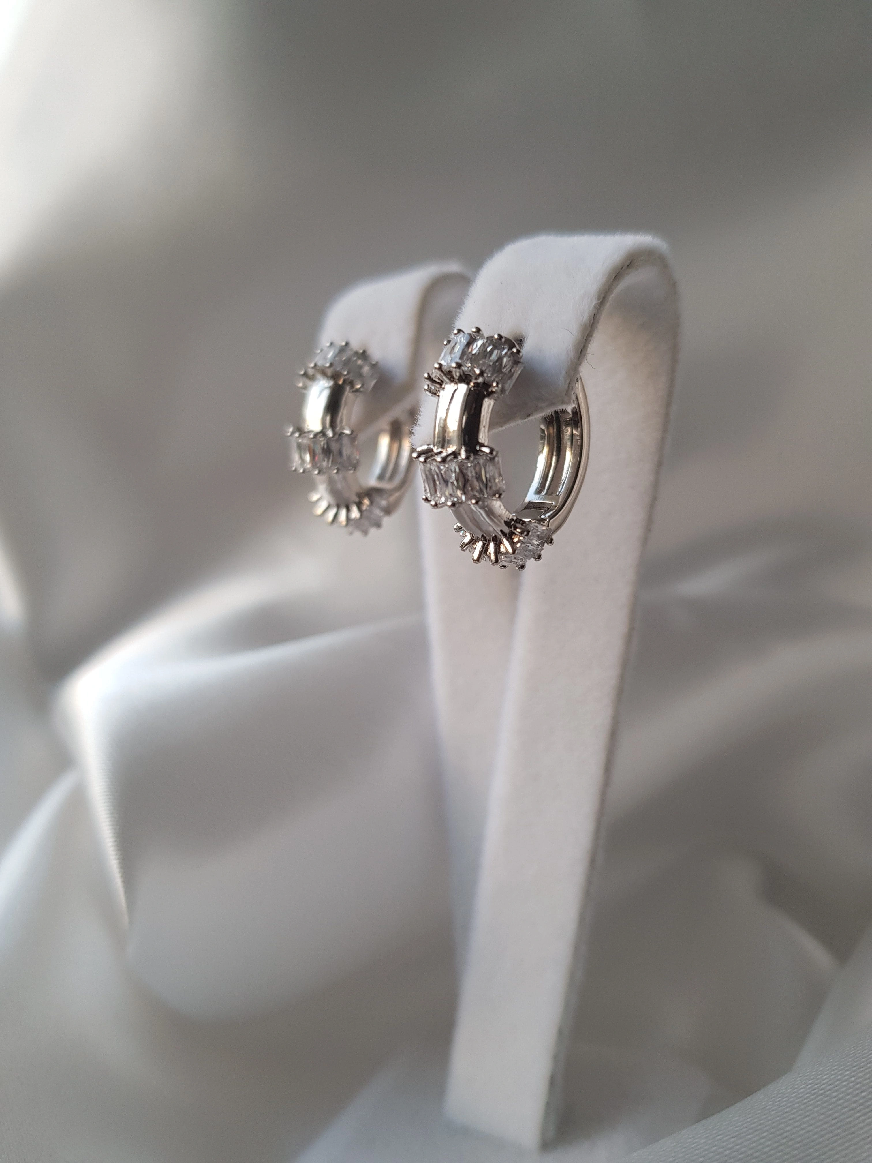 JOC Xuping Saçaklı Silver Küpe