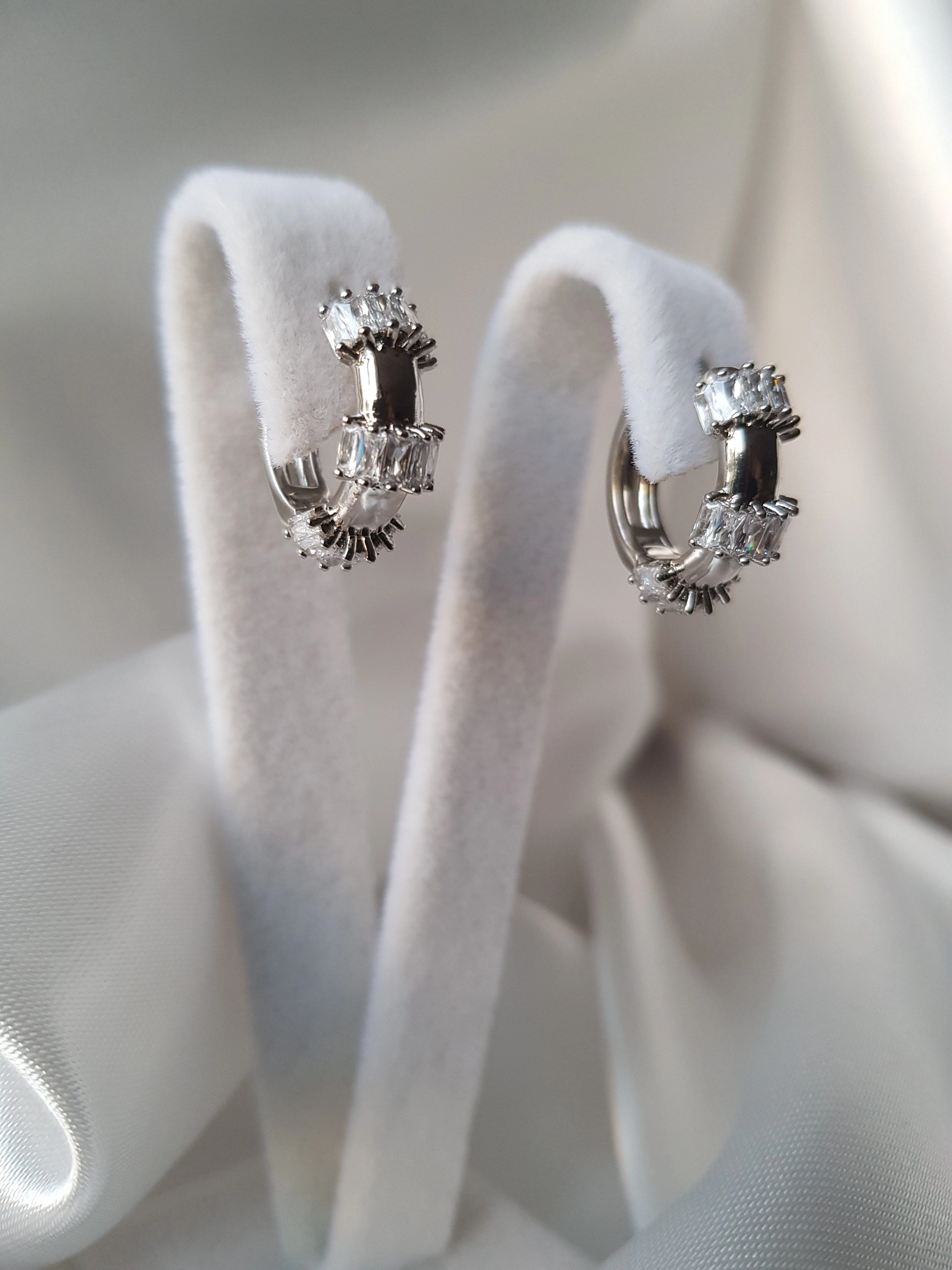JOC Xuping Saçaklı Silver Küpe
