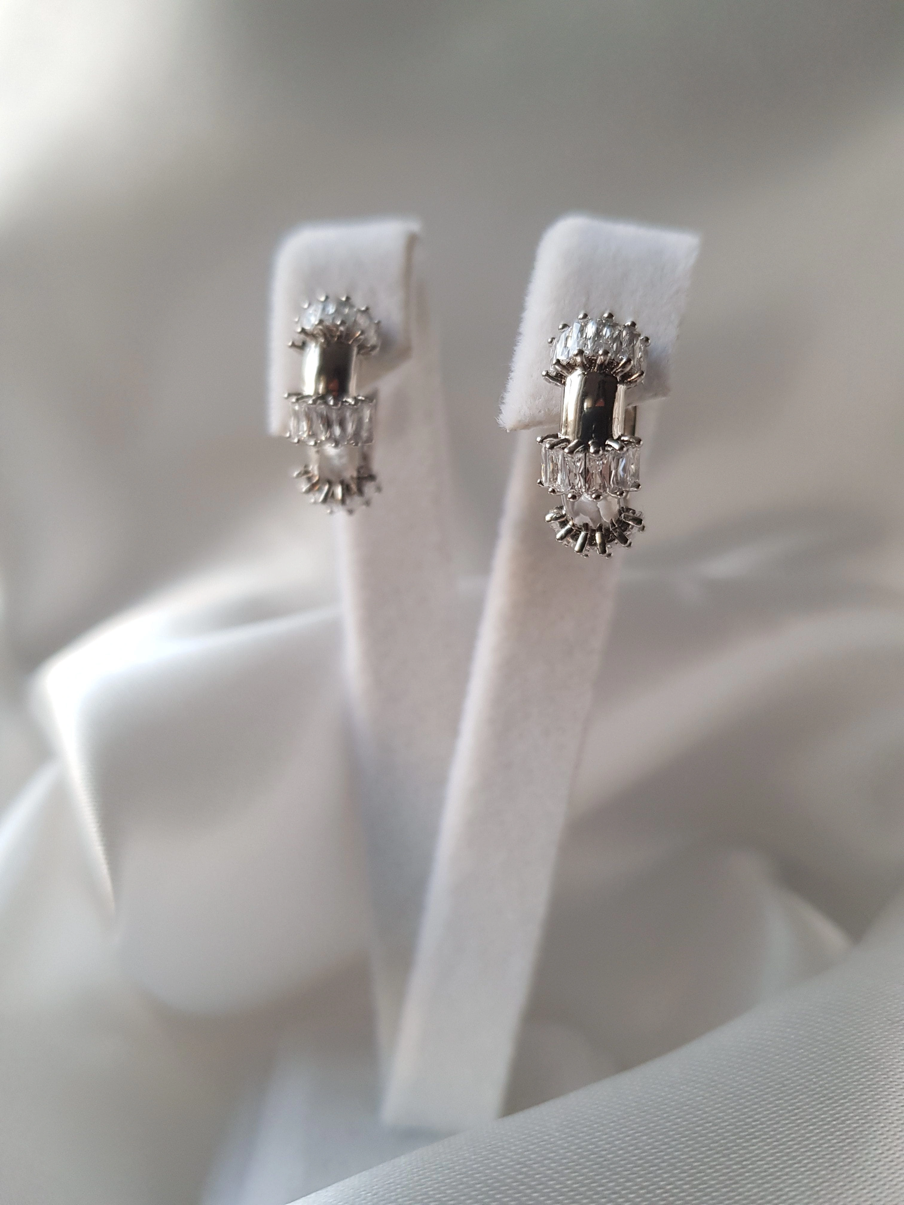 JOC Xuping Saçaklı Silver Küpe