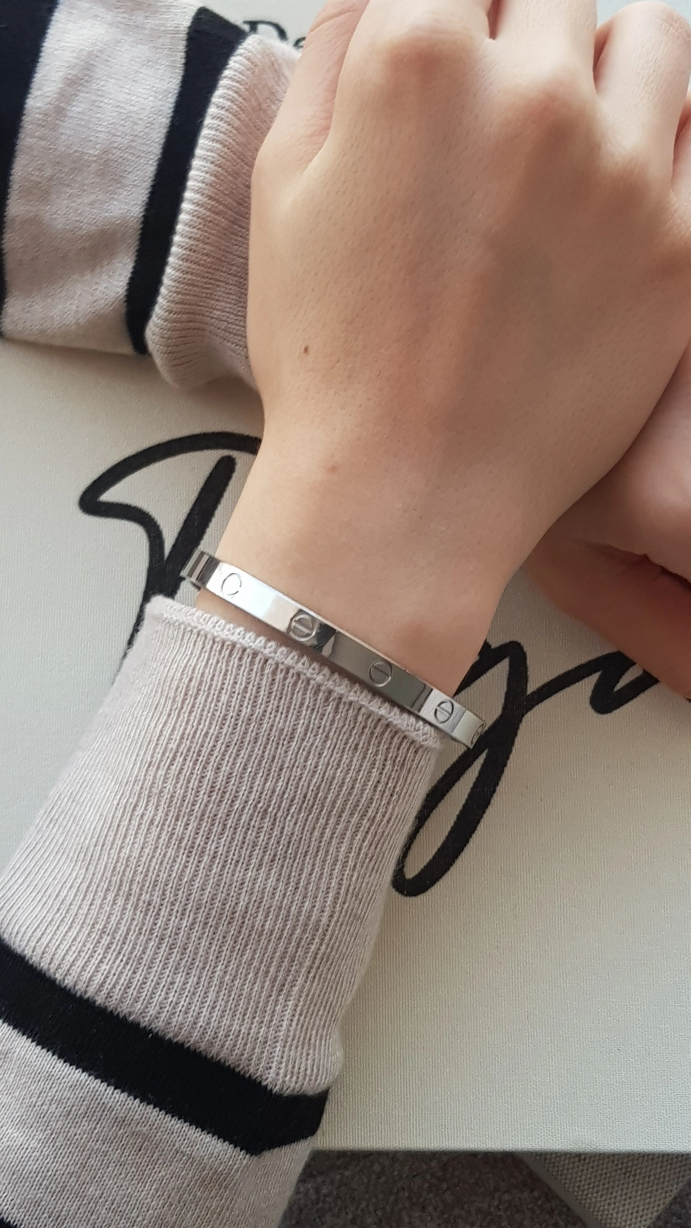 JOC Silver Crt Kelepçe Çelik