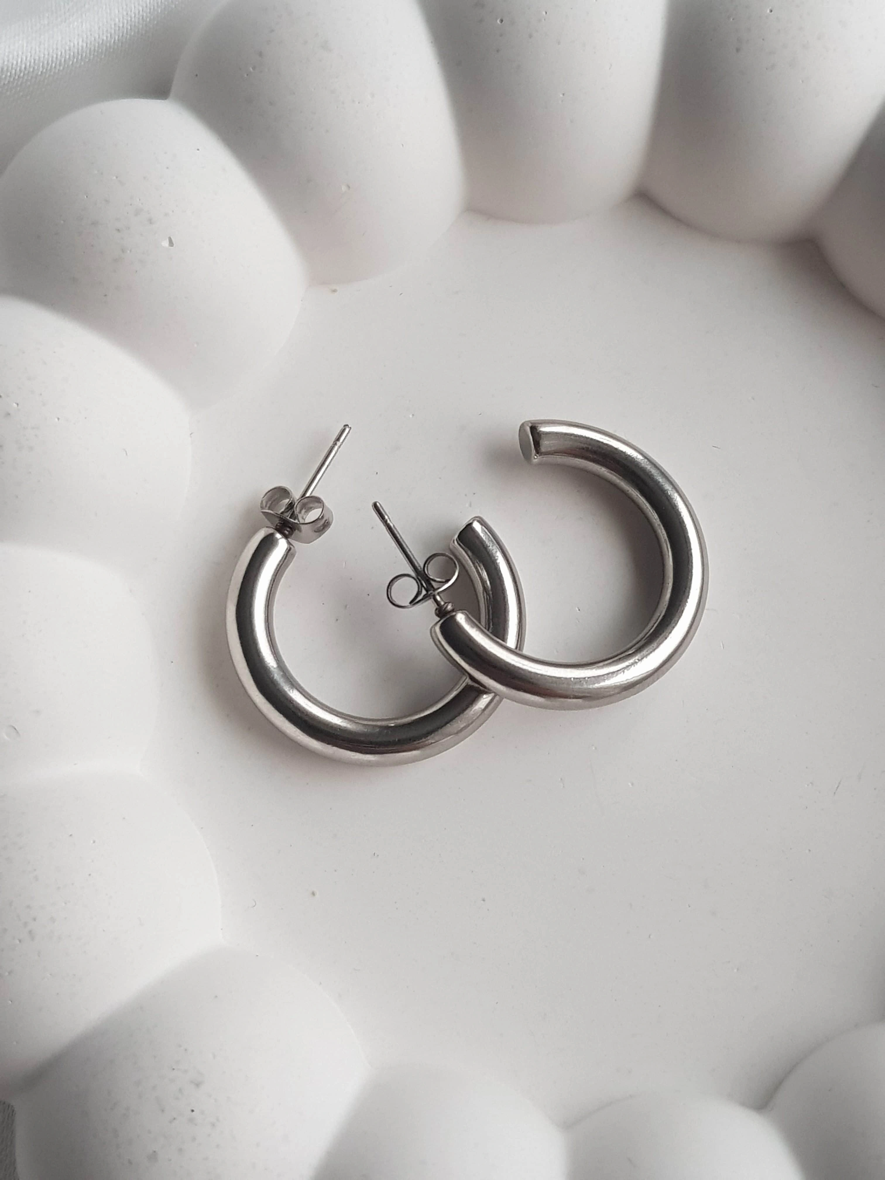 JOC Silver Halka Küpe