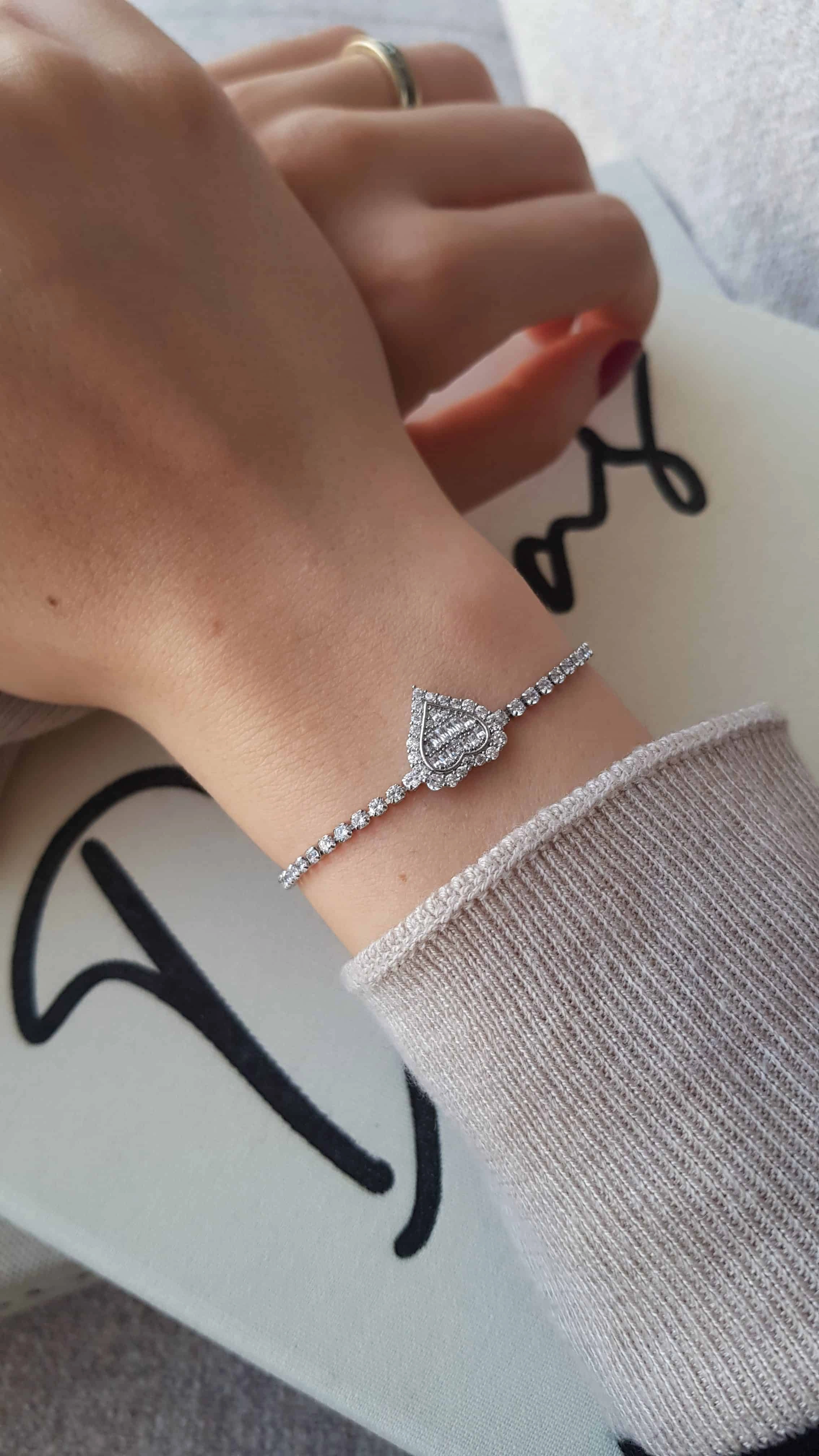 JOC Silver Baget Kalp Bileklik
