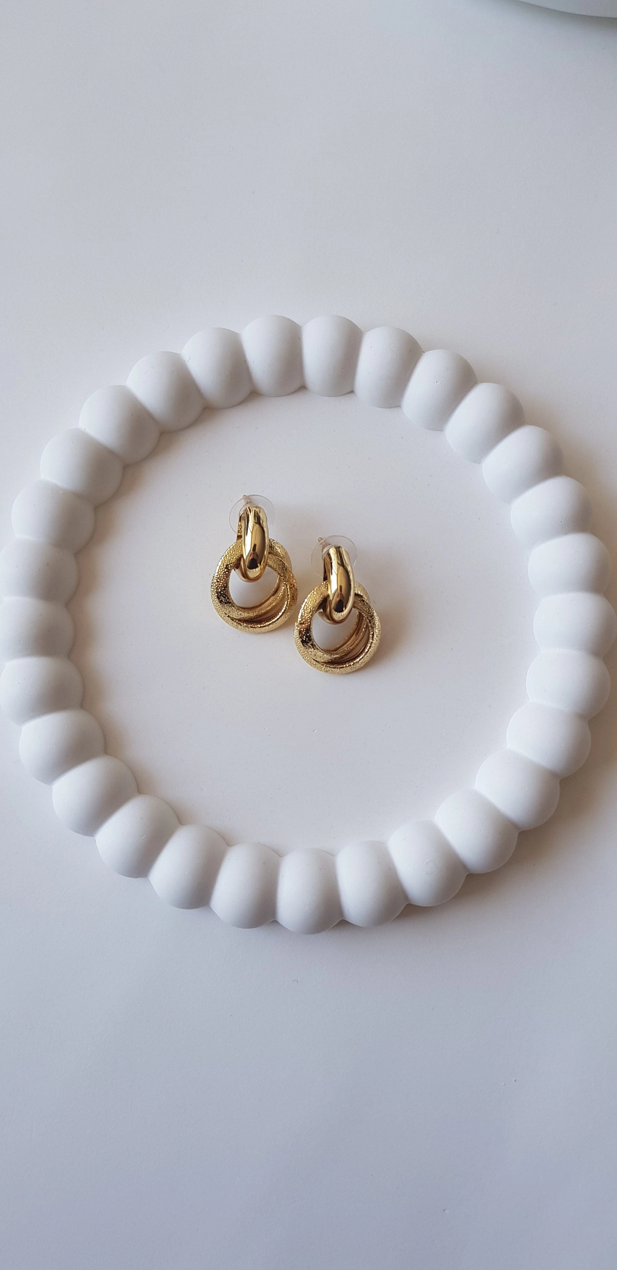 JOC Gold Küçük İçten Geçme Vip Küpe