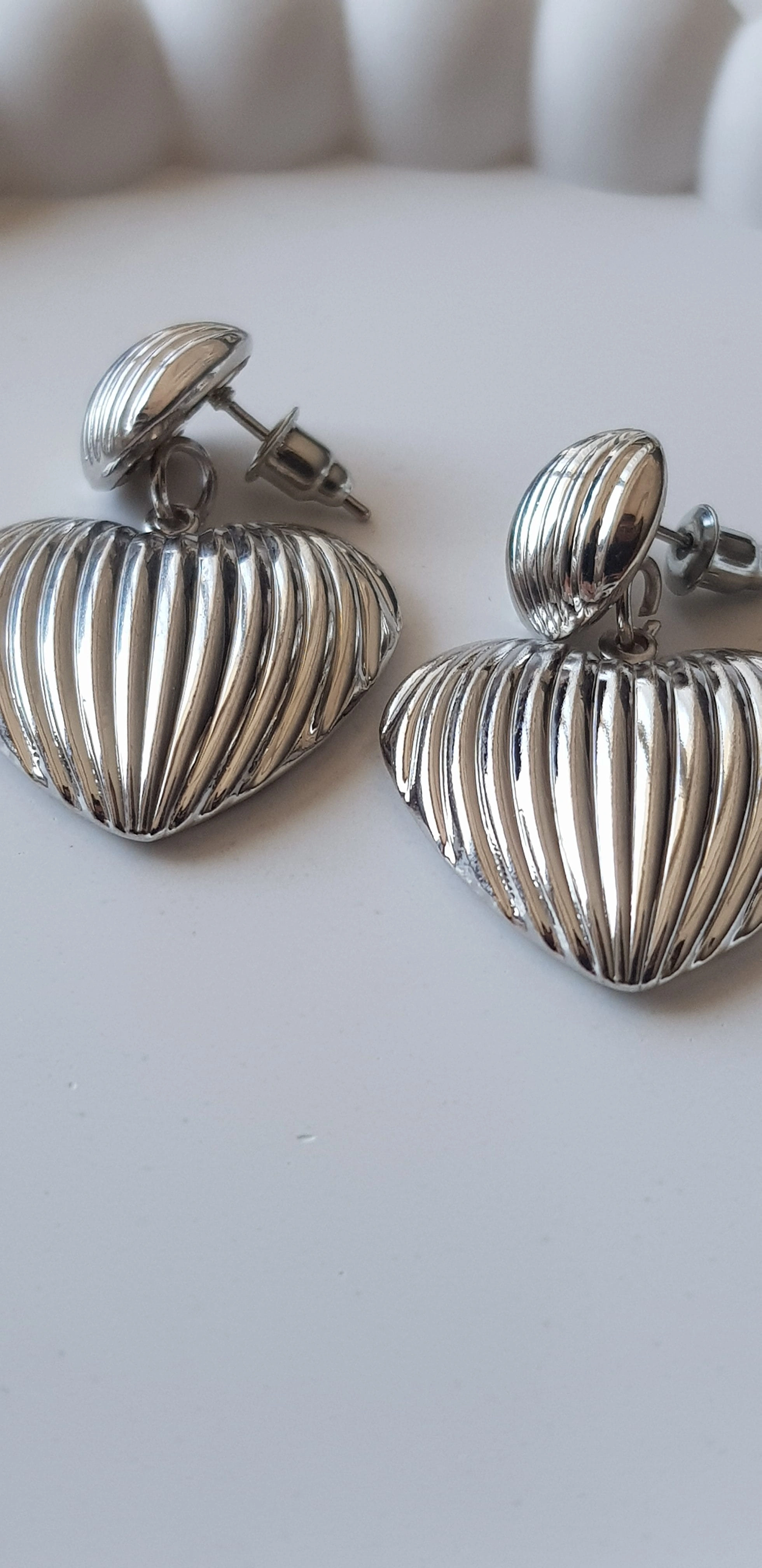 JOC Silver Kalp Sallantılı Vip Küpe