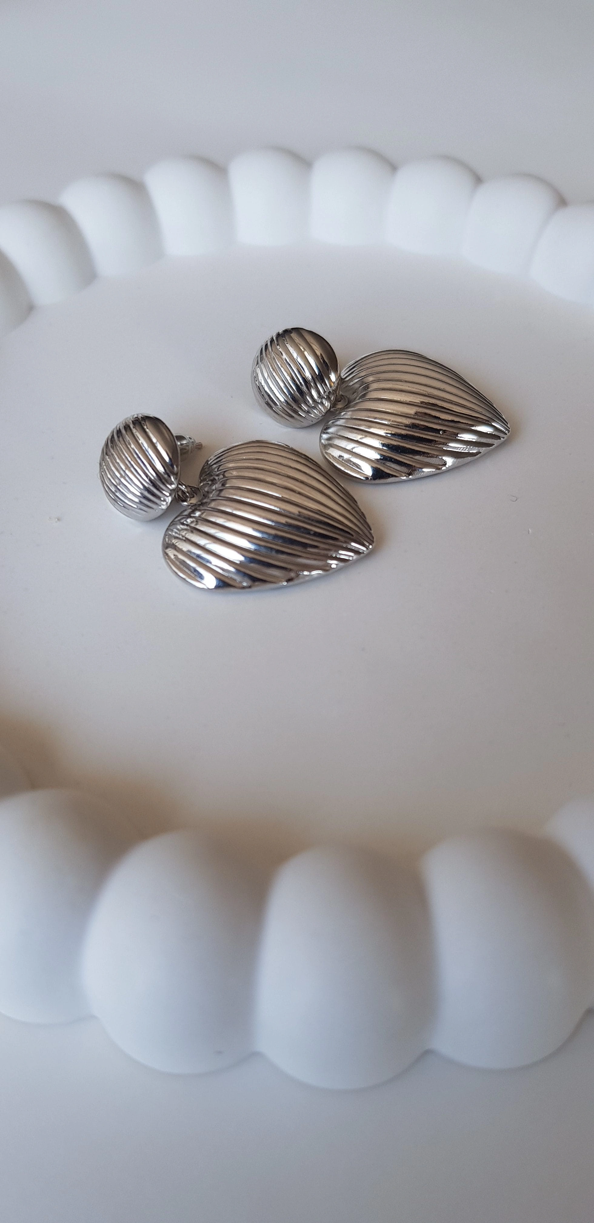 JOC Silver Kalp Sallantılı Vip Küpe