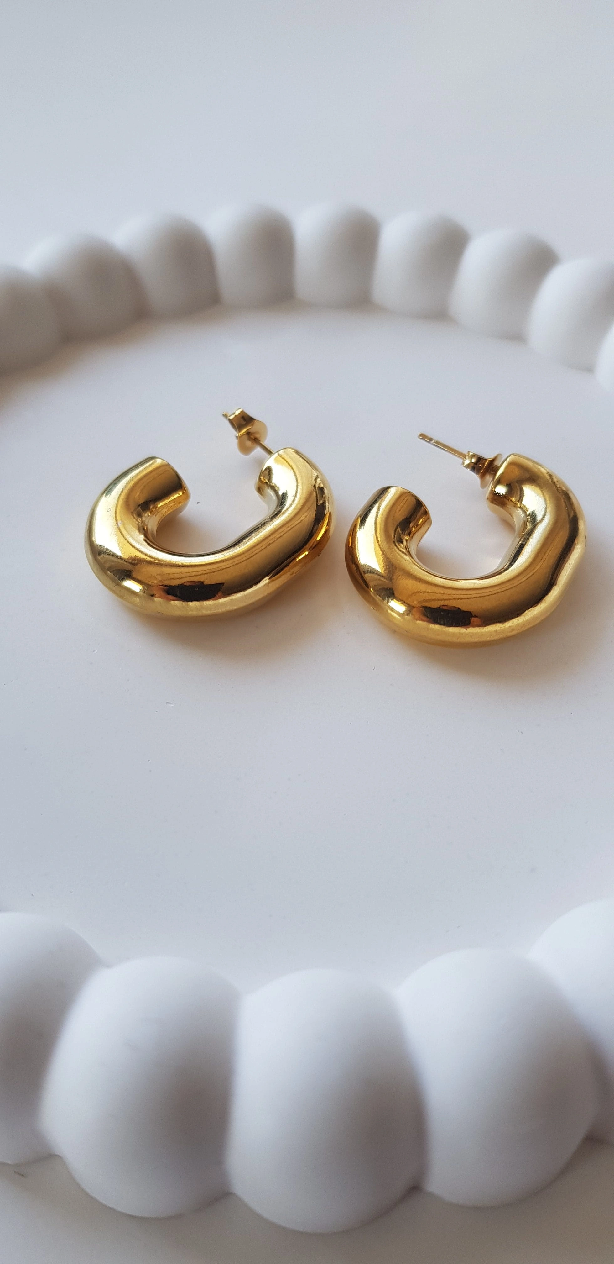JOC Gold Elips Bombe Vip Küpe