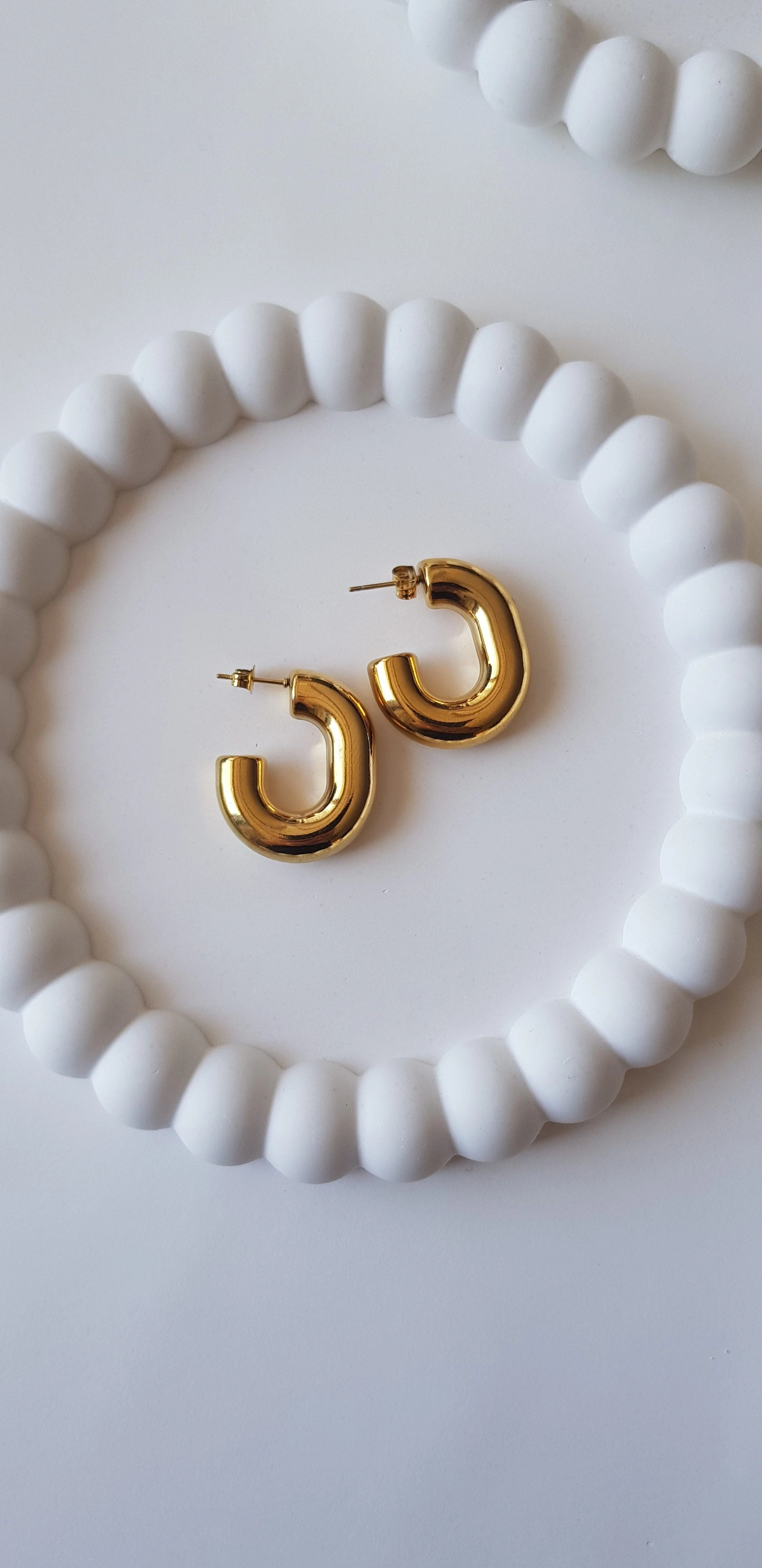 JOC Gold Elips Bombe Vip Küpe