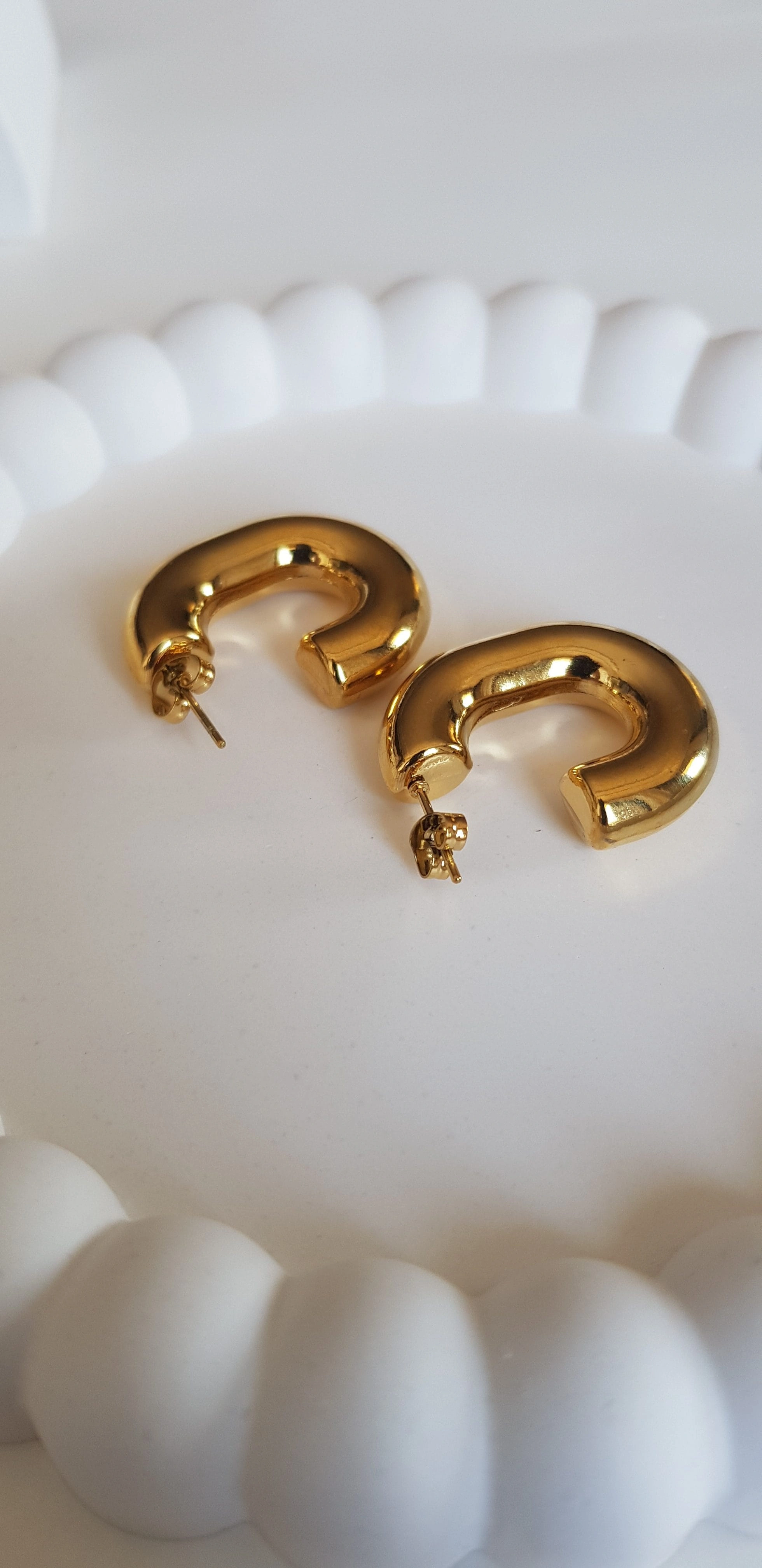 JOC Gold Elips Bombe Vip Küpe