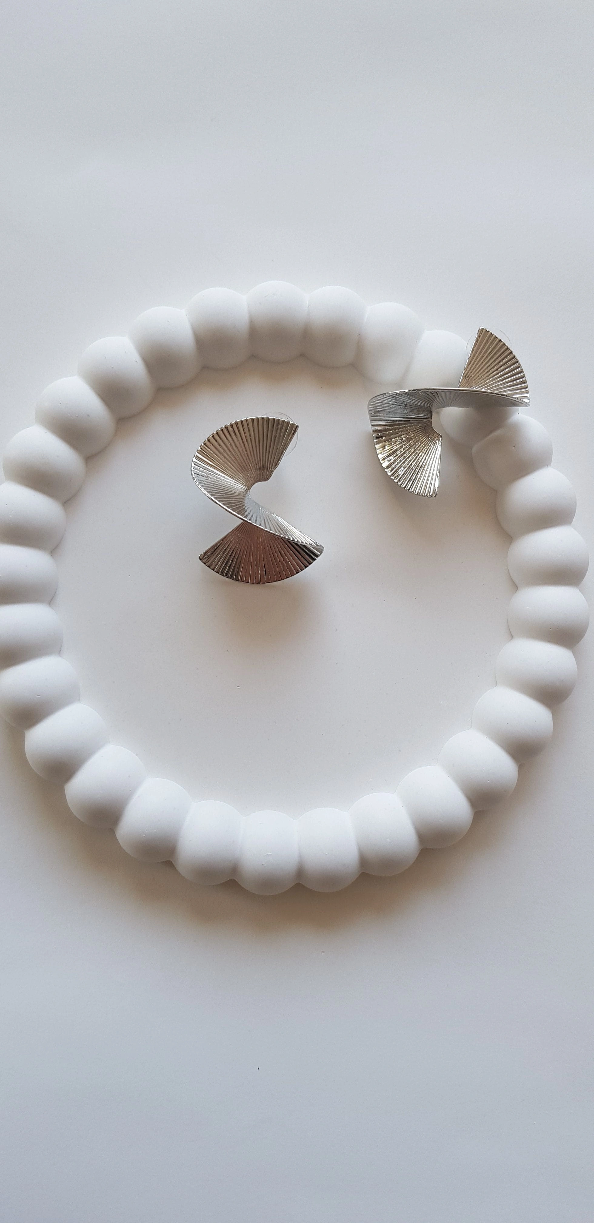 JOC Silver Yelpaze Vip Küpe