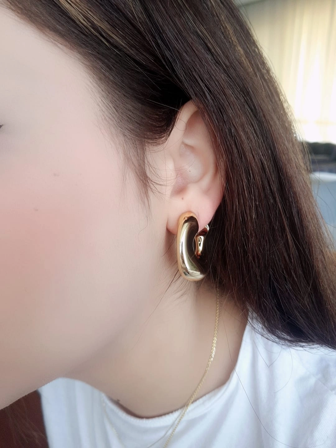 JOC Gold Asimetrik Bombe Vip Küpe
