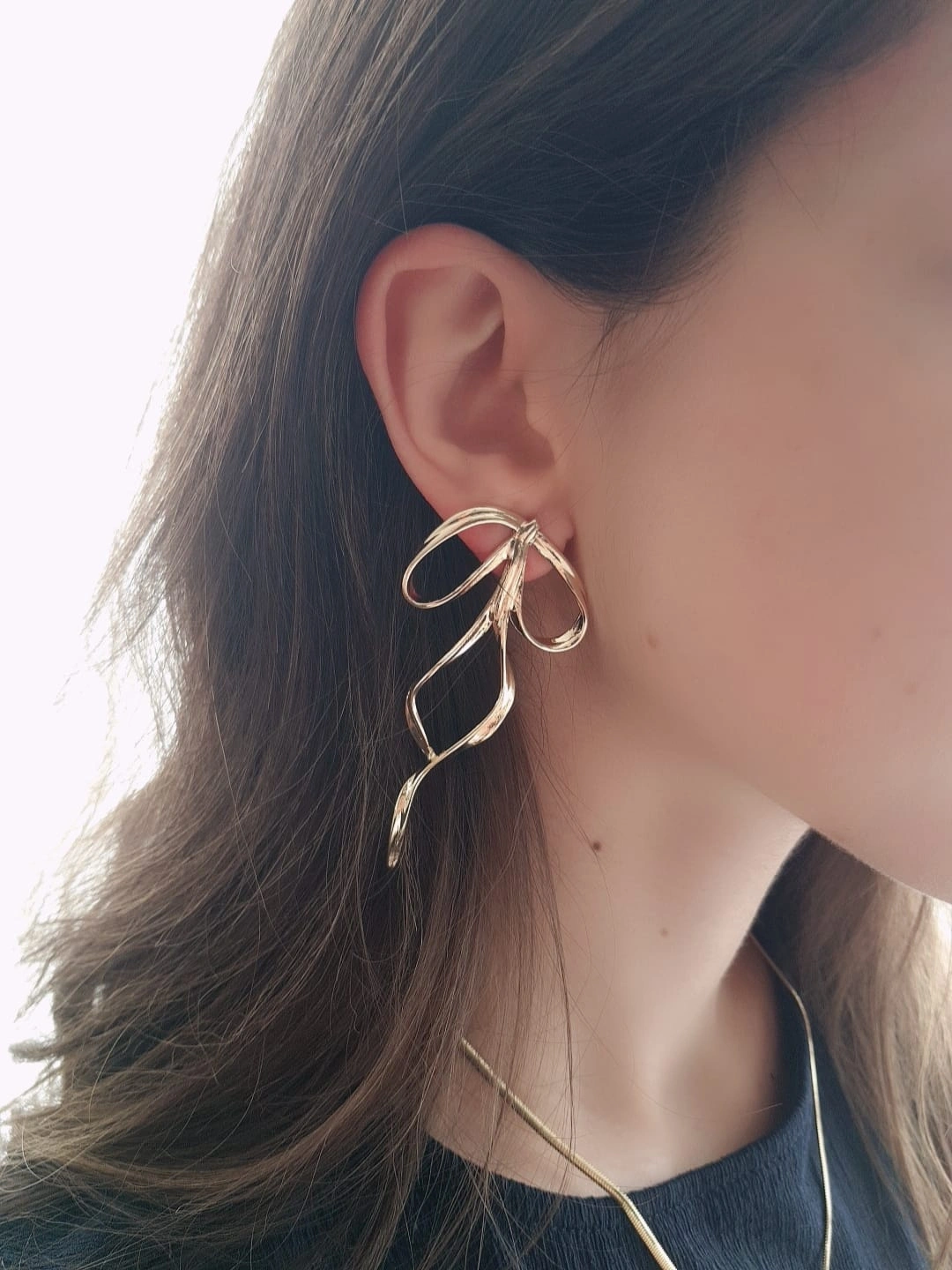 JOC Gold Kurdele Vip Küpe