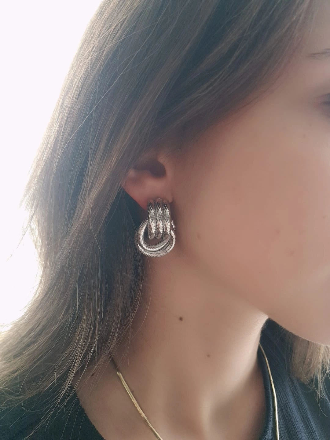 JOC Silver Sarmal Model Vip Küpe