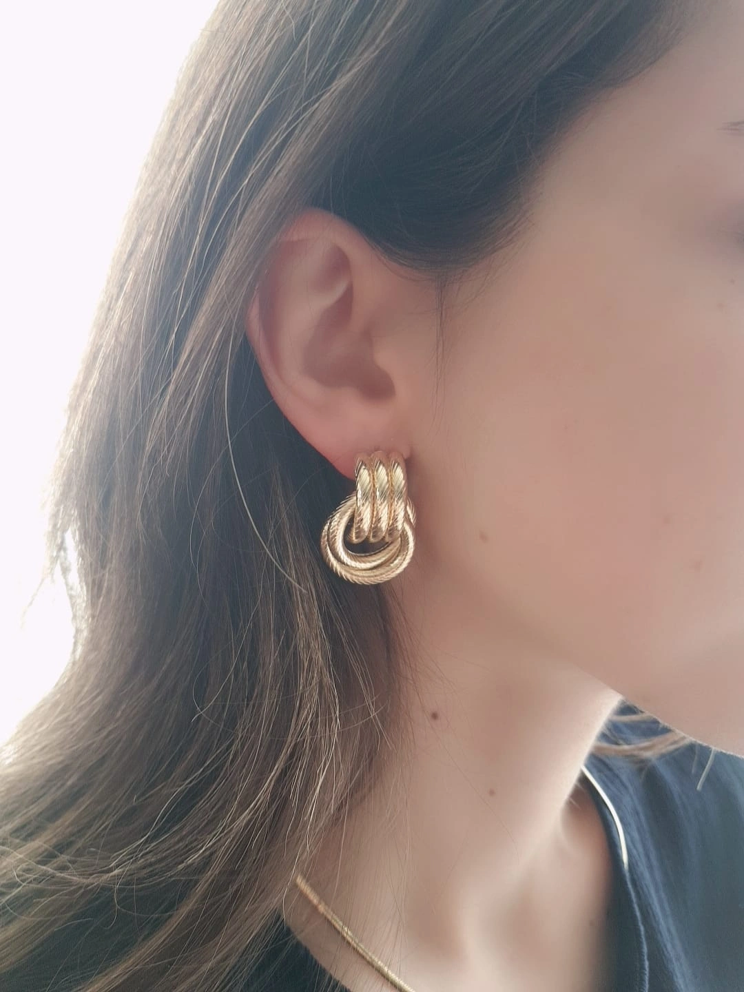 JOC Gold Sarmal Model Vip Küpe