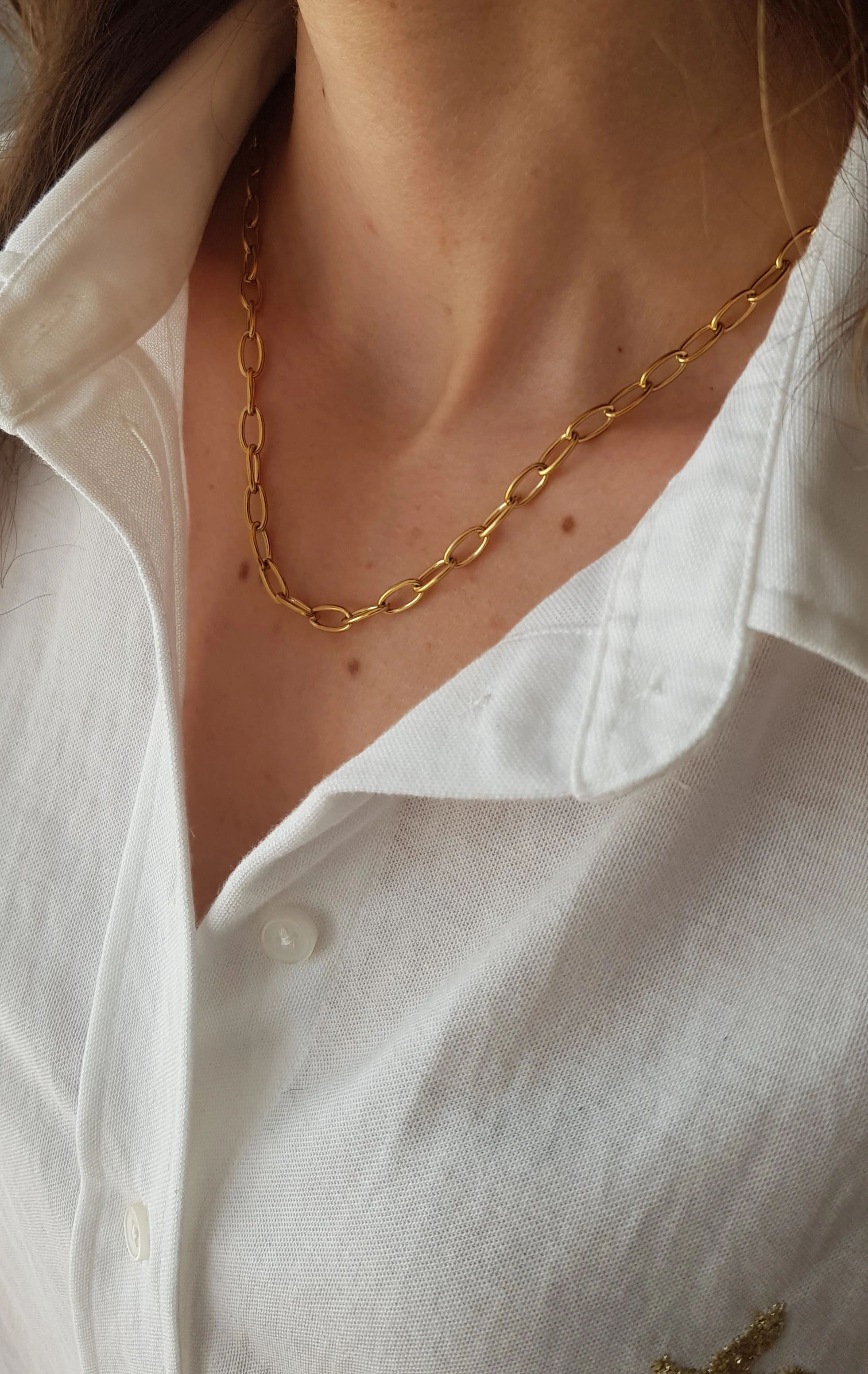 Gold Basic Zincir Kolye