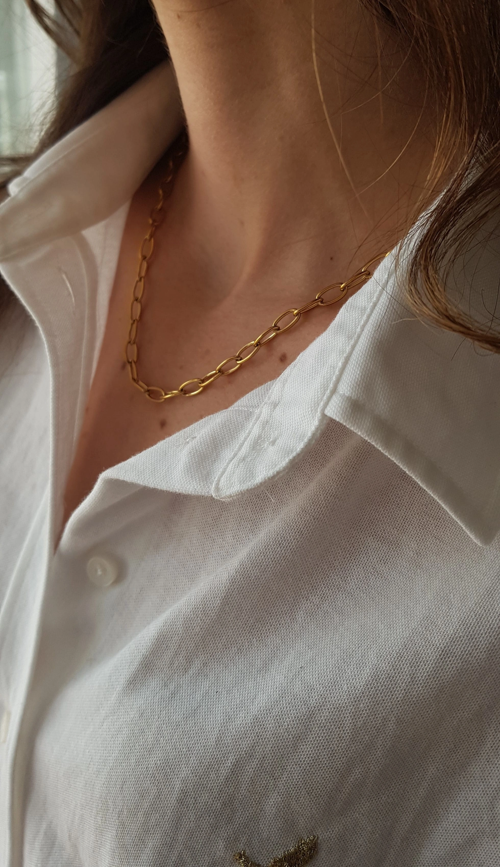 Gold Basic Zincir Kolye