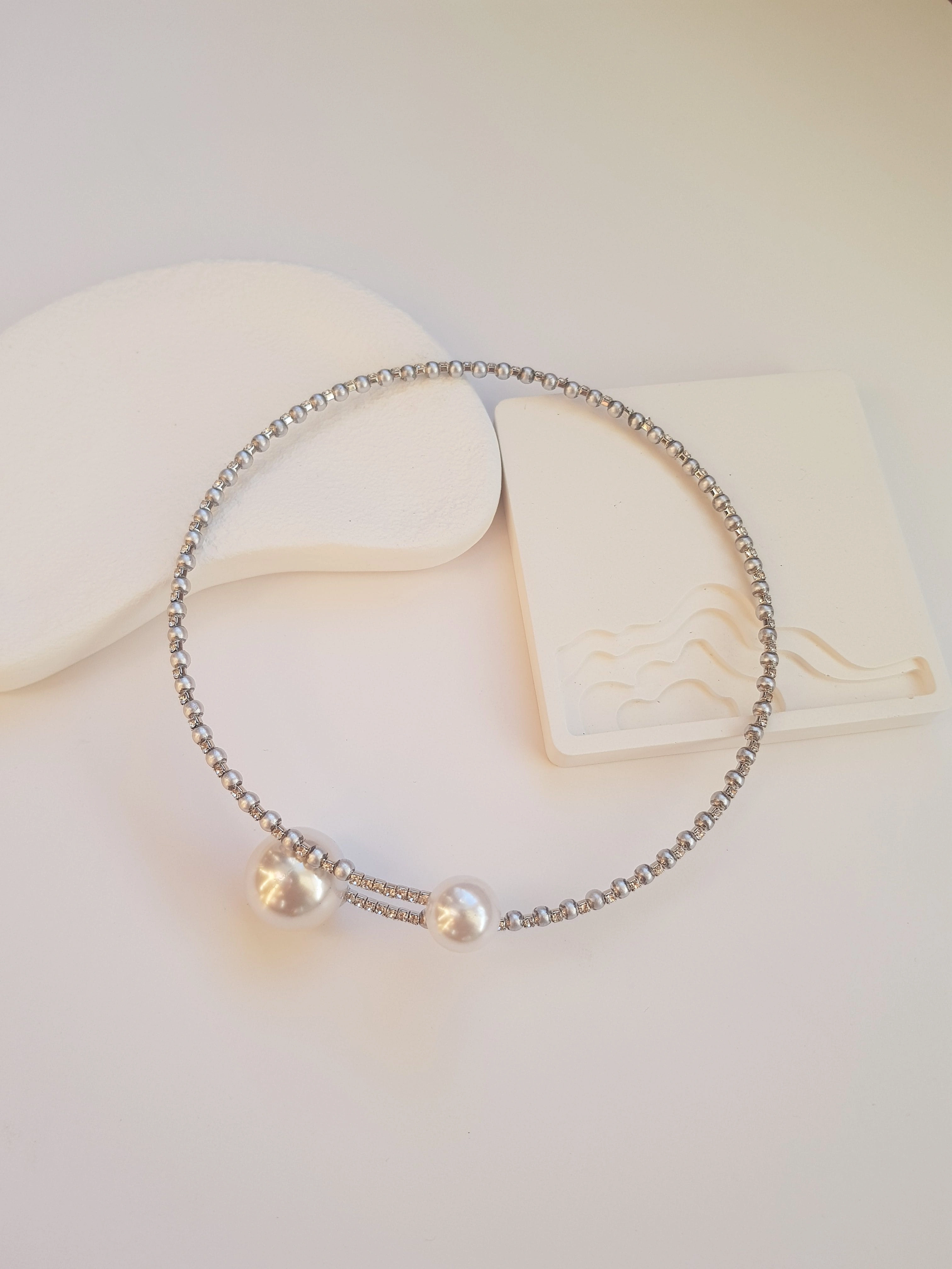 İnci Detay Choker