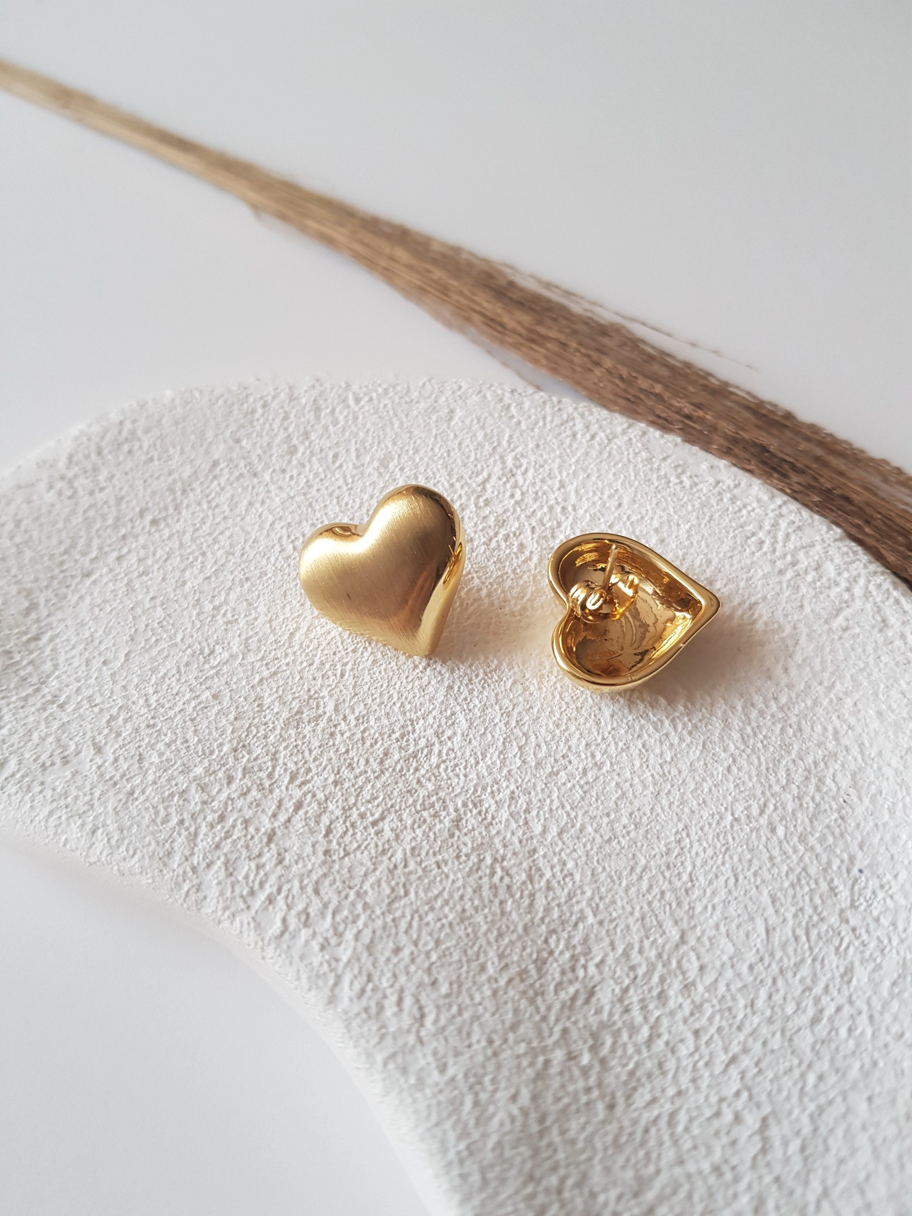 JOC Gold Bomb Kalp Küpe